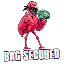 Mingo thumbs-up: bag secured